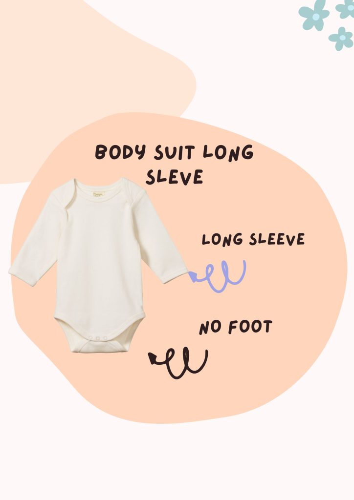 Baby Body Suit long Sleve Poster