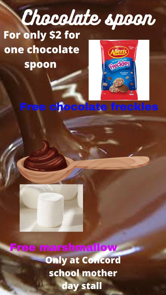 Chocolate Spoon AD Poster